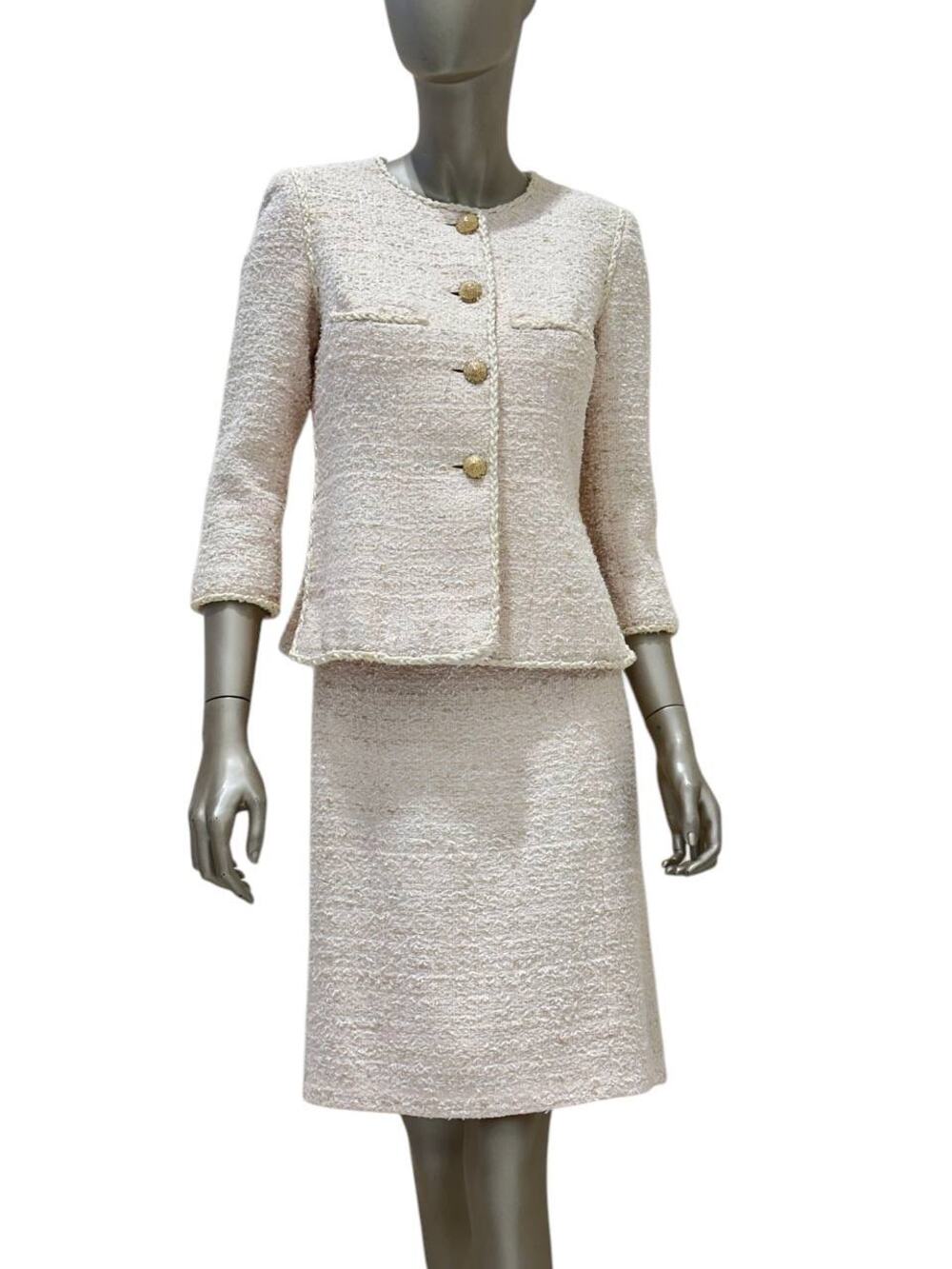 Chanel Spring 2010 Tweed Skirt Suit - FR 40